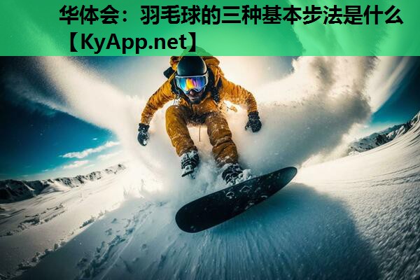 华体会：羽毛球的三种基本步法是什么