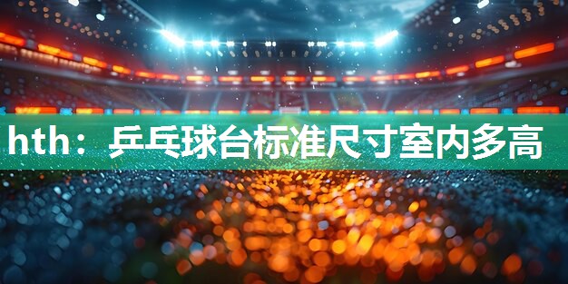 乒乓球台标准尺寸室内多高